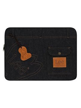 Wacky Willy Wacky Willie x Lee Laptop Clutch Bag [Black]