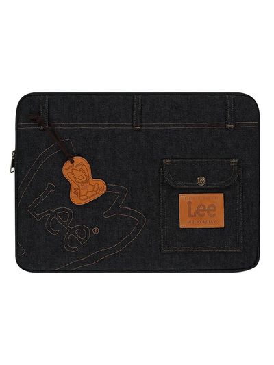 Wacky Willy Wacky Willie x Lee Laptop Clutch Bag [Black]