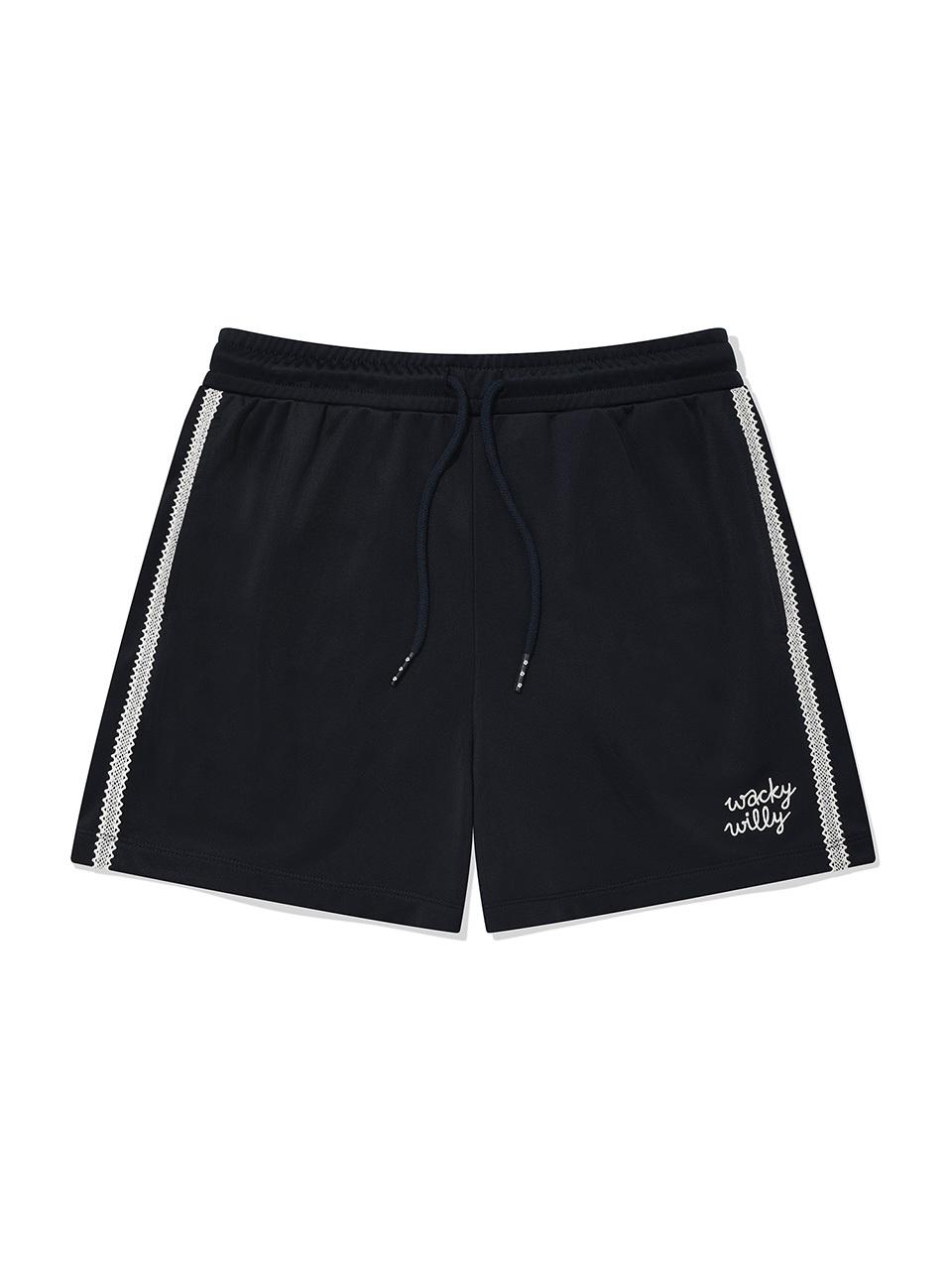 Wacky Willy Women's Track Shorts [Dark Navy]