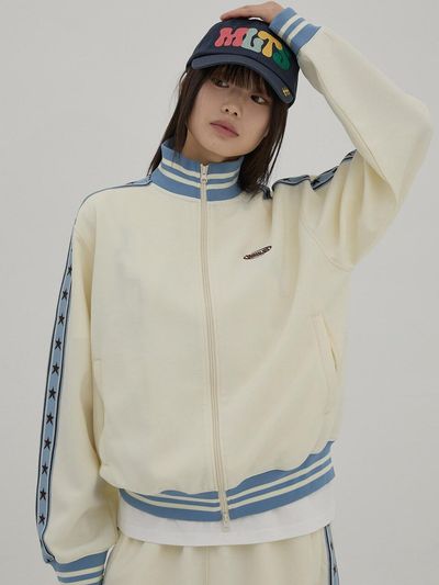 WAIKEI Star Track Jersey Jacket [Ivory]