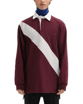 Wales Bonner Wales Boner Oversized Fit Prism Rugby Shirt