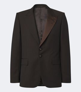 Wales Bonner Wales Bonner Atto satin-trimmed virgin wool blazer