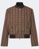 Wales Bonner Wales Bonner Axis checked virgin wool jacket - 1
