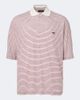 Wales Bonner Wales Bonner Bask striped linen and cotton polo shirt - 1