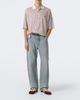 Wales Bonner Wales Bonner Bask striped linen and cotton polo shirt - 2