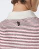 Wales Bonner Wales Bonner Bask striped linen and cotton polo shirt - 6