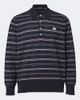 Wales Bonner Wales Bonner Beam striped wool polo sweater - 1