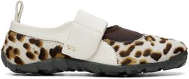Wales Bonner Wales Bonner Beige & Brown Jewel Mary Jane Sneakers