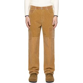 Wales Bonner Wales Bonner Beige Sissoo Studded Trousers