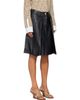 Wales Bonner Wales Bonner Black Construct Leather Midi Skirt - 2