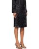 Wales Bonner Wales Bonner Black Cosmic Midi Skirt - 2