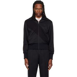 Wales Bonner Wales Bonner Black Form Track Jacket