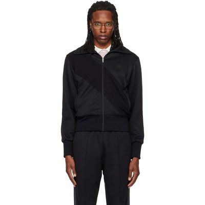 Wales Bonner Wales Bonner Black Form Track Jacket