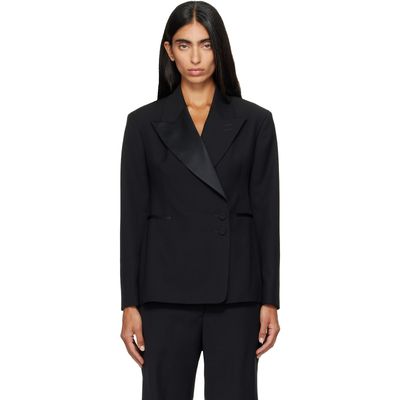 Wales Bonner Wales Bonner Black Gallery Tuxedo Blazer