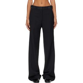 Wales Bonner Wales Bonner Black Gallery Tuxedo Trousers