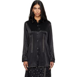 Wales Bonner Wales Bonner Black Mystic Shirt