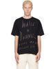 Wales Bonner Wales Bonner Black 'Raga' T-shirt - 1