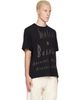 Wales Bonner Wales Bonner Black 'Raga' T-shirt - 2