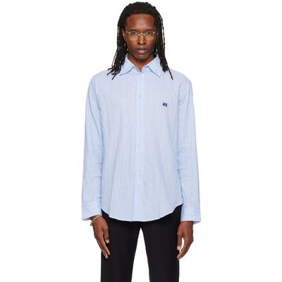 Wales Bonner Wales Bonner Blue Atlantic Shirt