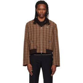 Wales Bonner Wales Bonner Brown Axis Jacket