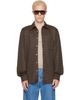 Wales Bonner Wales Bonner Brown Doshi Shirt - 1