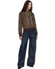 Wales Bonner Wales Bonner Brown Modernist Jacquard Hooded Track Jacket - 4