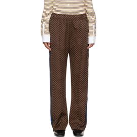 Wales Bonner Wales Bonner Brown Mudra Lounge Pants