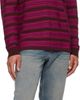 Wales Bonner Wales Bonner Burgundy & Pink 'The Billie Knit' Polo - 4
