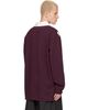 Wales Bonner Wales Bonner Burgundy Prism Rugby Polo - 3