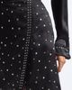 Wales Bonner Wales Bonner Cosmic Studded Faux Wrap Satin Midi Skirt - 5