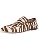 Wales Bonner Wales Bonner Dakar Loafers Ivory/Burgundy - 1