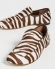 Wales Bonner Wales Bonner Dakar Loafers Ivory/Burgundy - 5