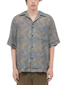 Wales Bonner Wales Bonner Flora Bowling Shirt