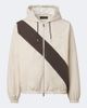 Wales Bonner Wales Bonner Kalpa hooded cotton-blend jacket - 1