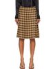 Wales Bonner Wales Bonner Khaki Cosmic Midi Skirt - 1