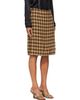 Wales Bonner Wales Bonner Khaki Cosmic Midi Skirt - 2