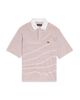 Wales Bonner Wales Bonner Linen & Cotton Stripe Polo Shirt - 6