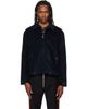 Wales Bonner Wales Bonner Navy Drew Jacket - 1