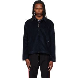 Wales Bonner Wales Bonner Navy Drew Jacket