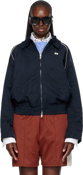 Wales Bonner Wales Bonner Navy Guide Track Jacket