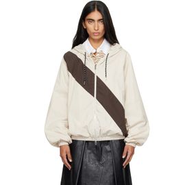 Wales Bonner Wales Bonner Off-White Kalpa Anorak Jacket