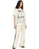 Wales Bonner Wales Bonner Off-White Tide Viscose Poly Knit Track Pants - 4