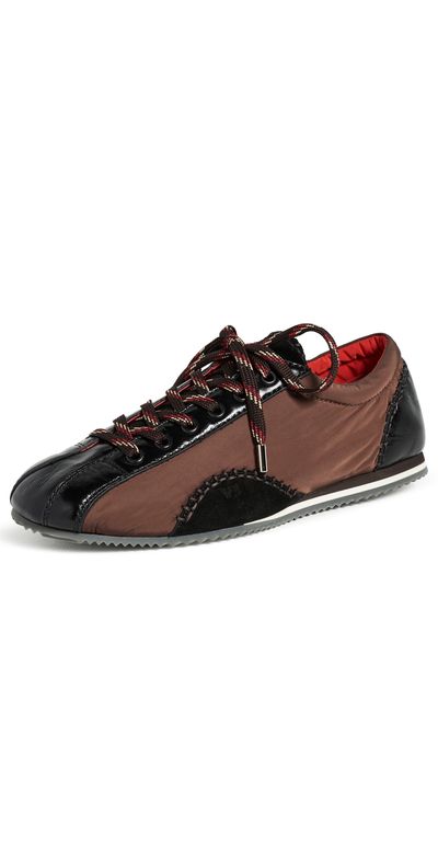 Wales Bonner Wales Bonner Paris Trainer Sneakers Black/Dark Brown