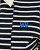 Wales Bonner Wales Bonner Reflect Polo Top Navy/Ivory - 6