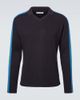 Wales Bonner Wales Bonner Ribbed-knit polo sweater - 1