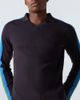 Wales Bonner Wales Bonner Ribbed-knit polo sweater - 5