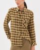 Wales Bonner Wales Bonner Ritual Checked Flannel Shirt Jade/Ocre/Oyster - 2