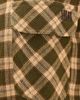 Wales Bonner Wales Bonner Ritual Checked Flannel Shirt Jade/Ocre/Oyster - 6