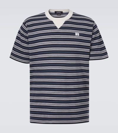 Wales Bonner Wales Bonner Song striped wool and cotton T-shirt