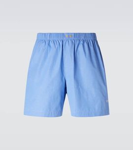 Wales Bonner Wales Bonner Sunday cotton shorts